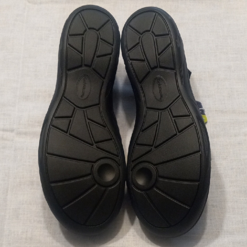 Croft & Barrow Black Crisscross Sandals - Picture 3 of 5